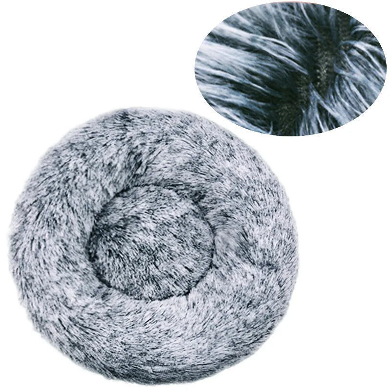 Plush Calming Pet Bed