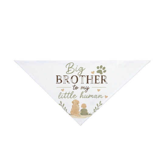 Big Brother to My Little Human | Pet Bandana