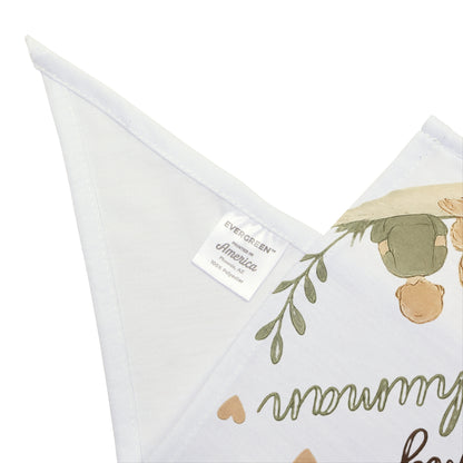 Pet Bandana — "Big Brother to My Little Human" Cute Announcement Bandana for Dogs & Cats