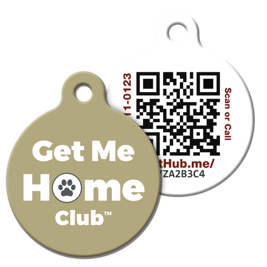 QR Pet ID Tag – Get Me Home