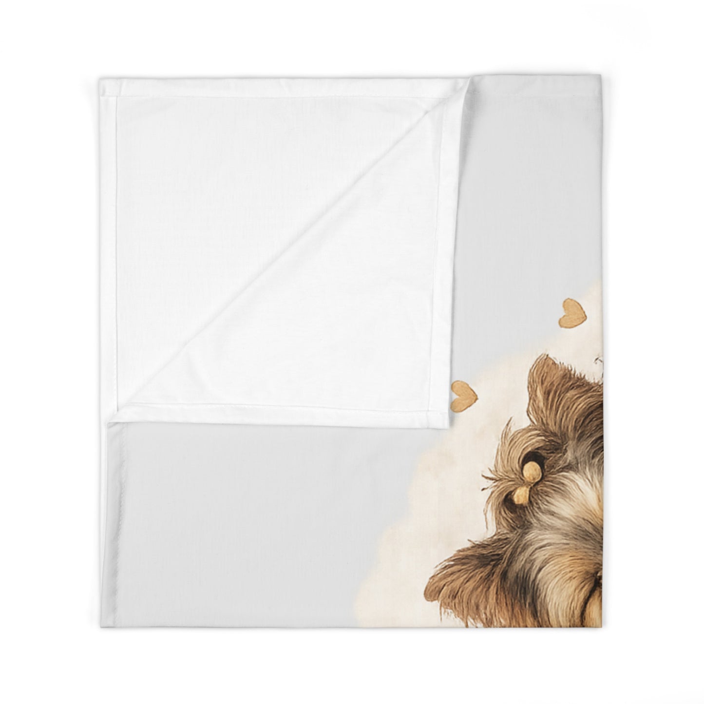 First Best Friend - Yorkie | Baby Swaddle Blanket