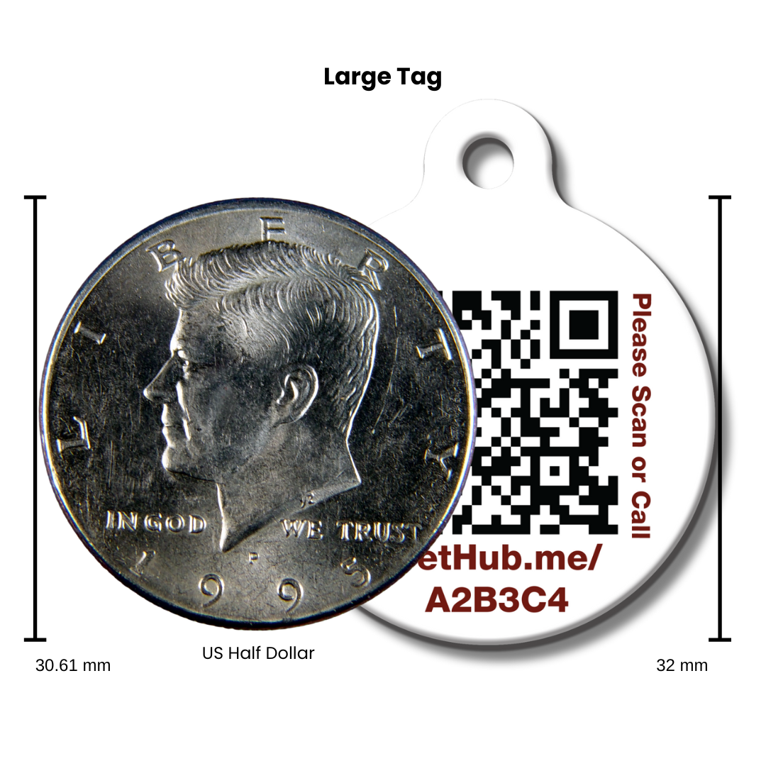 QR Pet ID Tag – Get Me Home