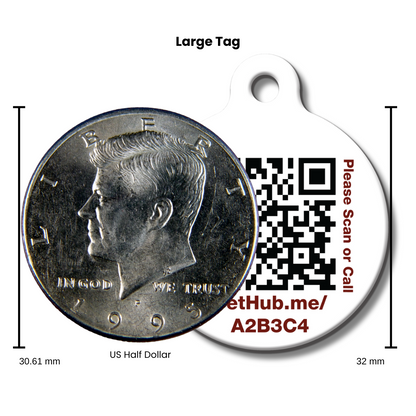 QR Pet ID Tag – Get Me Home