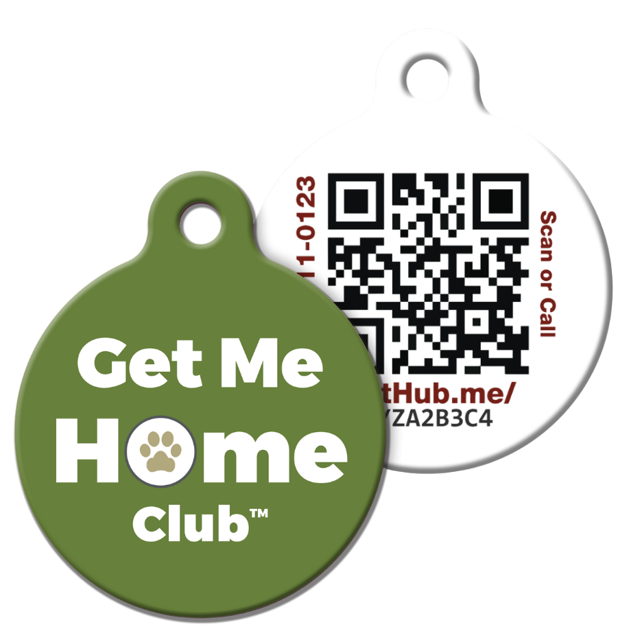QR Pet ID Tag – Get Me Home