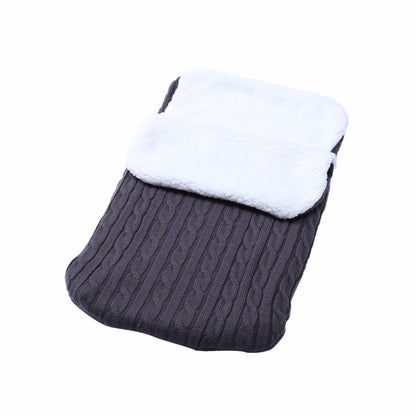 Warm Fleece-lined Baby Wool Sleeping Bag for Stroller