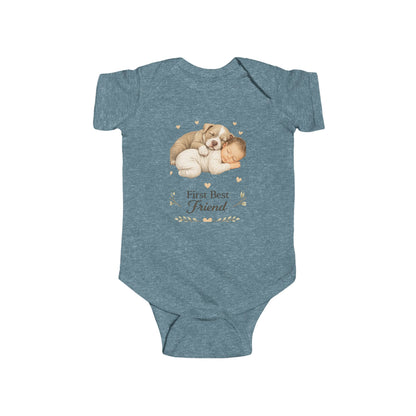 First Best Friend - Pit Bull |  Baby Bodysuit