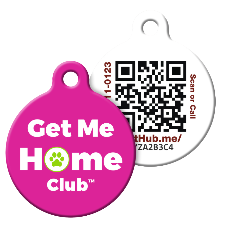 QR Pet ID Tag – Get Me Home