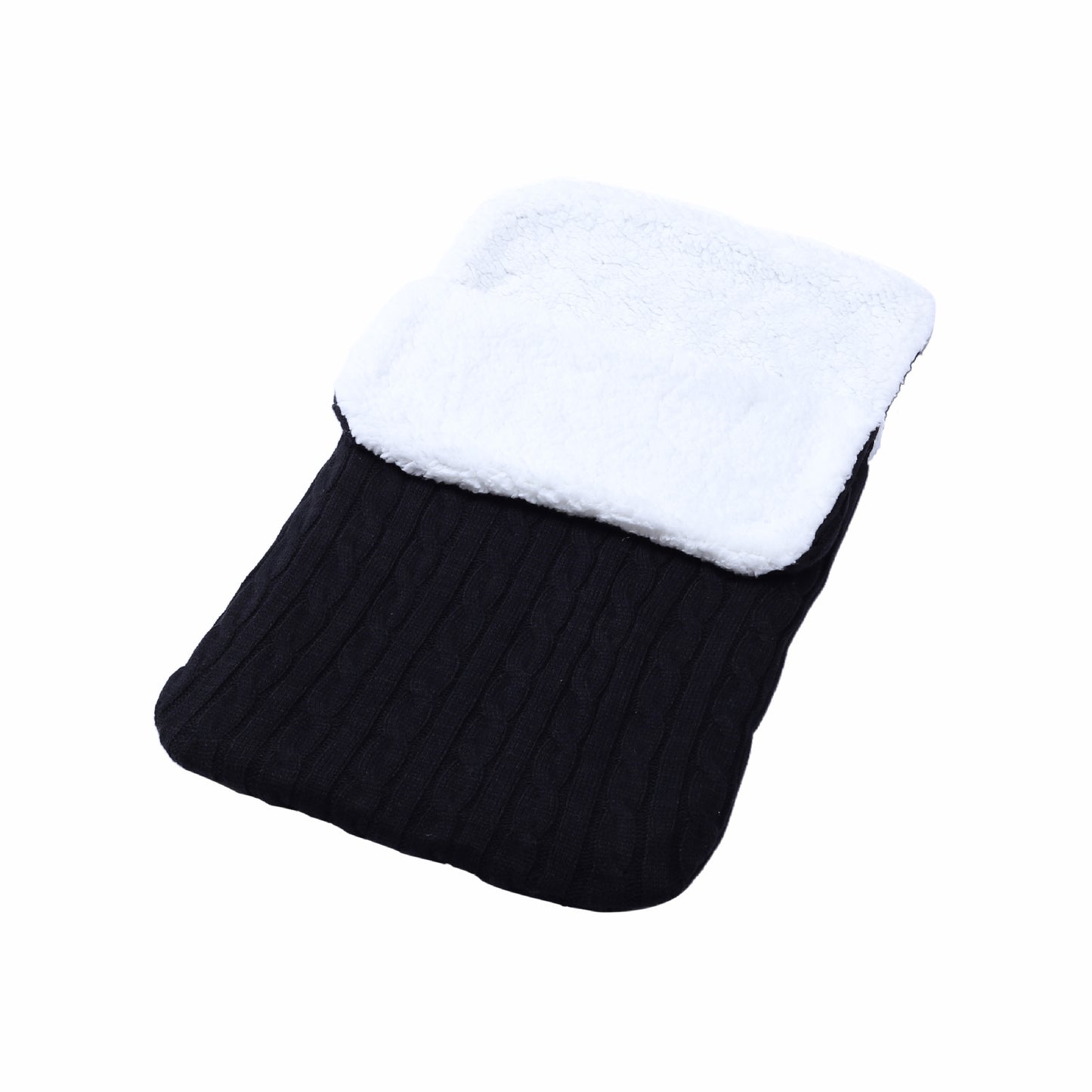 Warm Fleece-lined Baby Wool Sleeping Bag for Stroller