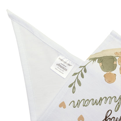 Pet Bandana — "Big Brother to My Little Human" Cute Announcement Bandana for Dogs & Cats