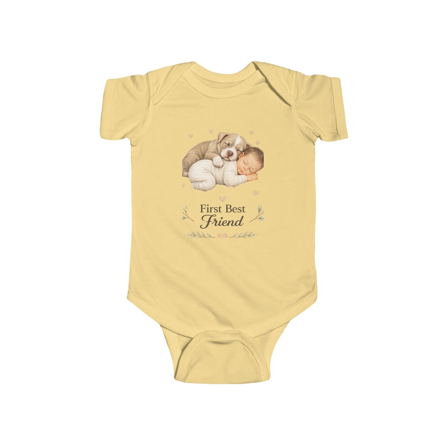 First Best Friend - Pit Bull |  Baby Bodysuit