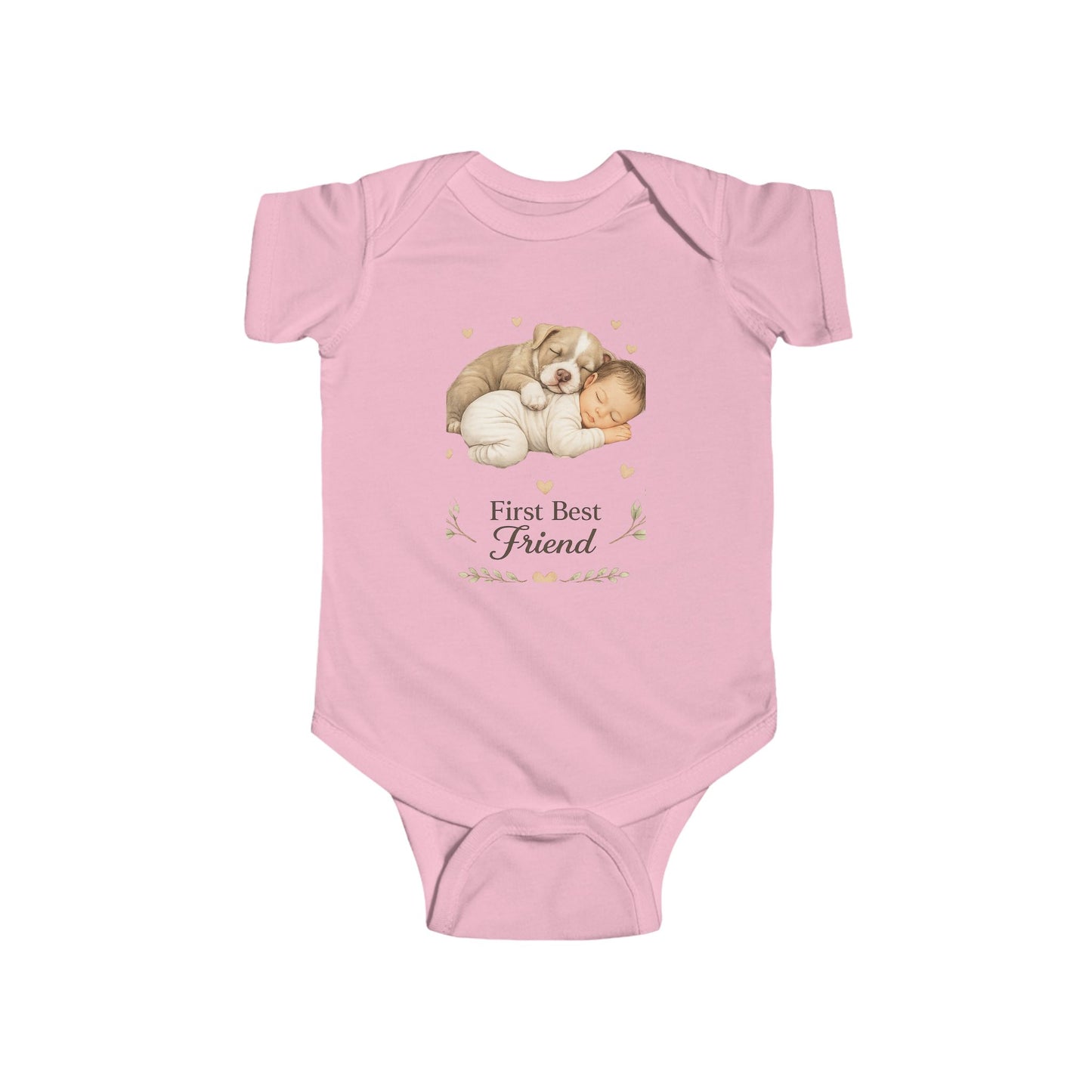 First Best Friend - Pit Bull |  Baby Bodysuit