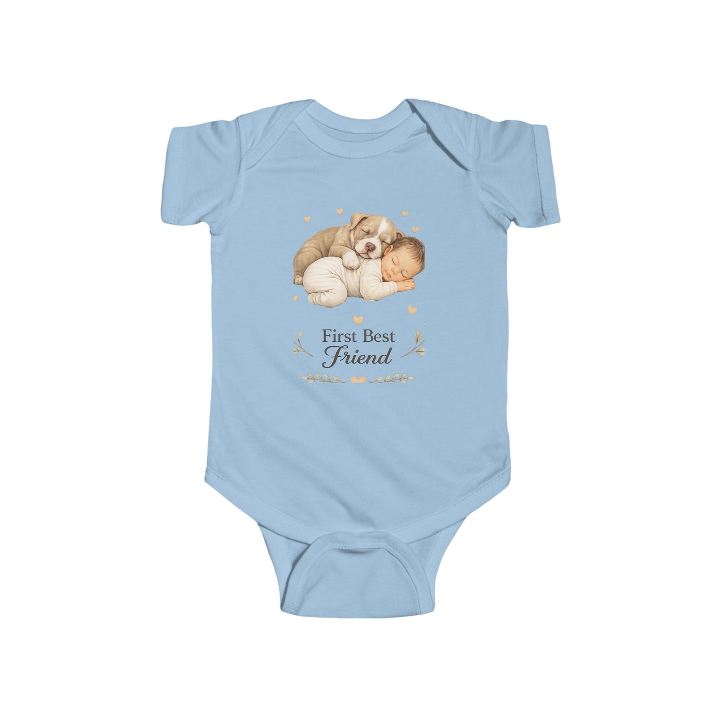 First Best Friend - Pit Bull |  Baby Bodysuit