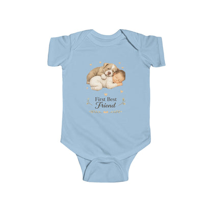 First Best Friend - Pit Bull |  Baby Bodysuit