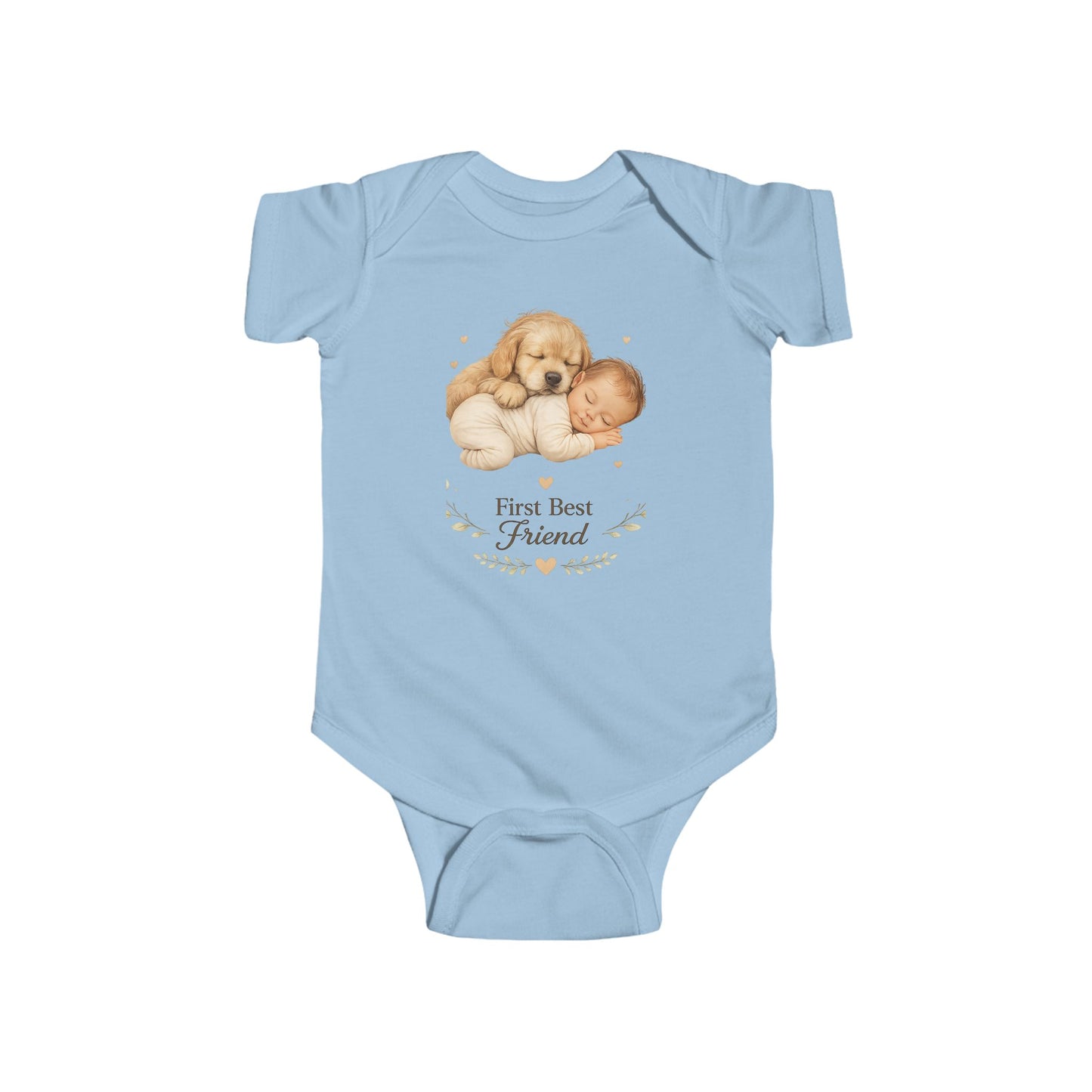 First Best Friend - Golden Retriever | Baby Bodysuit