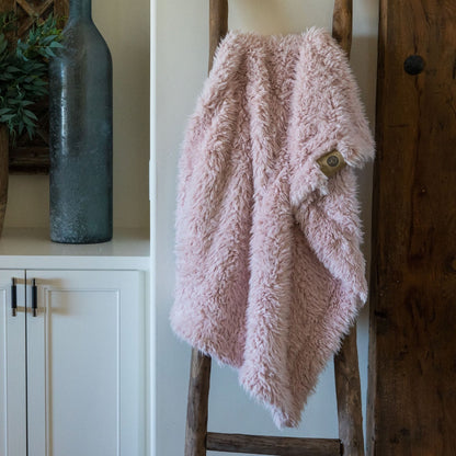 ANGEL PLUSH BLANKET | LITTLE - DUSTY PINK-2