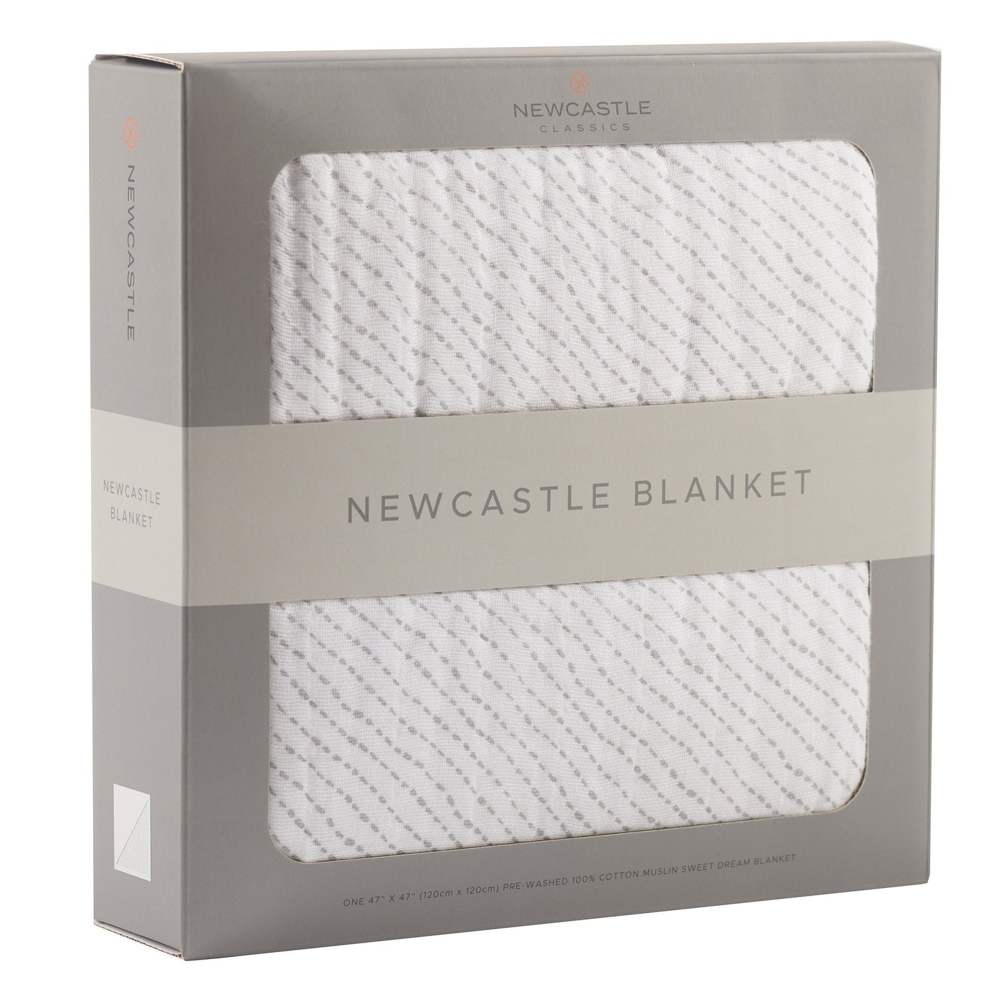 Spotted Wave Cotton Muslin Newcastle Blanket-2