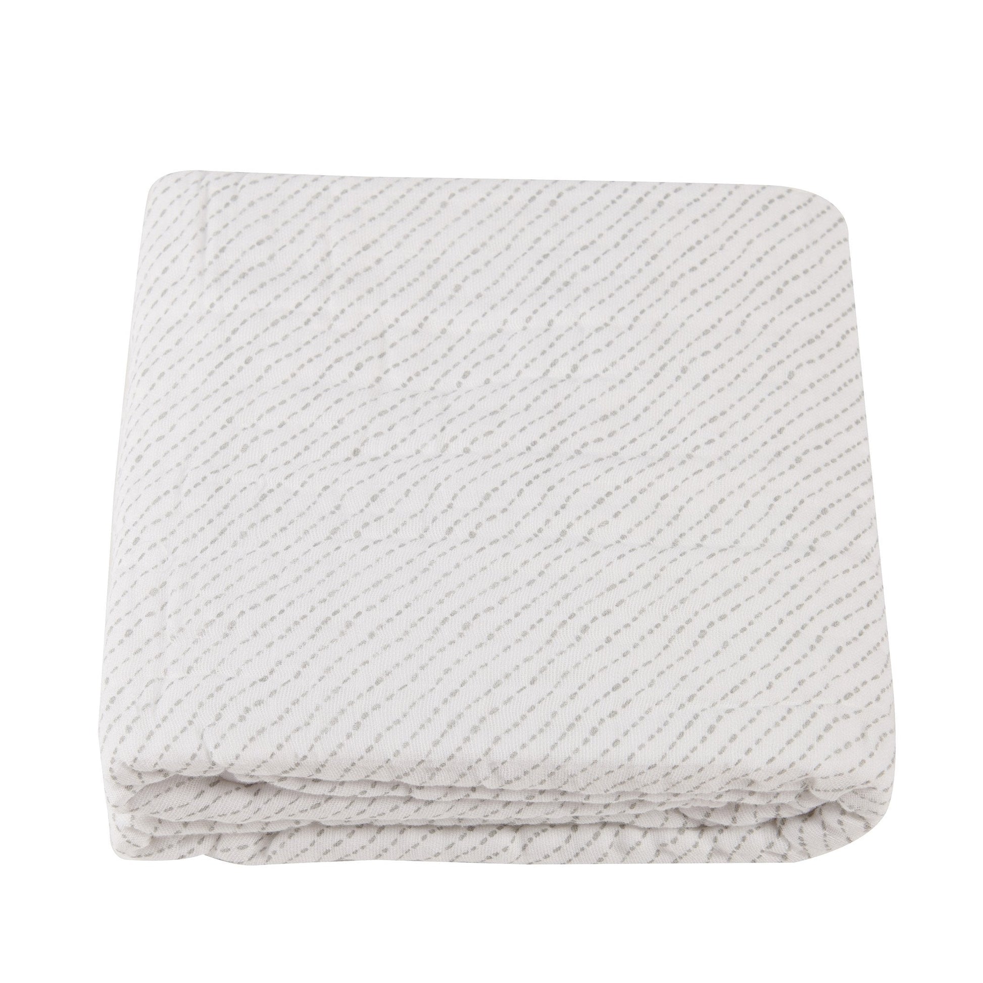 Spotted Wave Cotton Muslin Newcastle Blanket-1