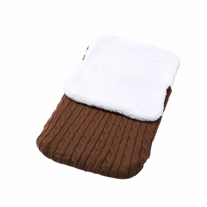 Warm Fleece-lined Baby Wool Sleeping Bag for Stroller